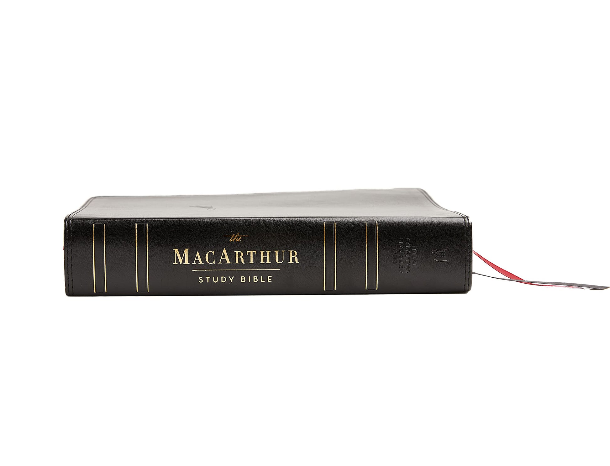 NASB, MacArthur Study Bible, Black Leathersoft, 1995 Text, Comfort Print: Unleashing God's Truth One Verse at a Time (Holy Bible, New American Standard Bible)