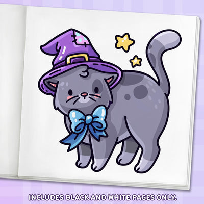 Witchy Vibes: Bold and Easy Coloring Book for Adults, Teens, and Seniors with Simple and Spooky Designs for Relaxation (Bold and Easy Coloring Books)