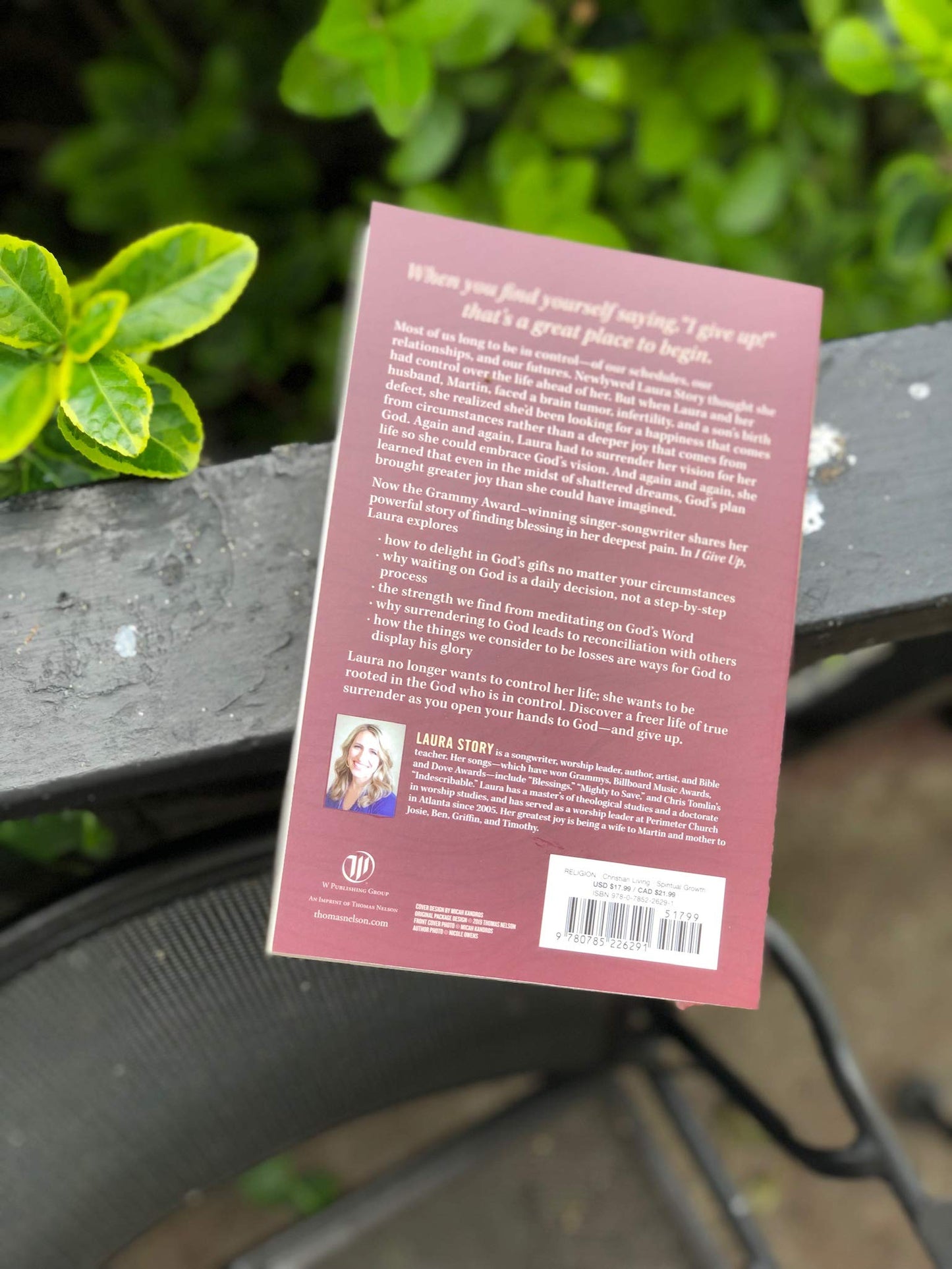 I Give Up: The Secret Joy of a Surrendered Life