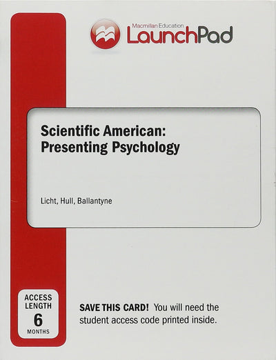 LaunchPad for Scientific American: Presenting Psychology (1-Term Access)