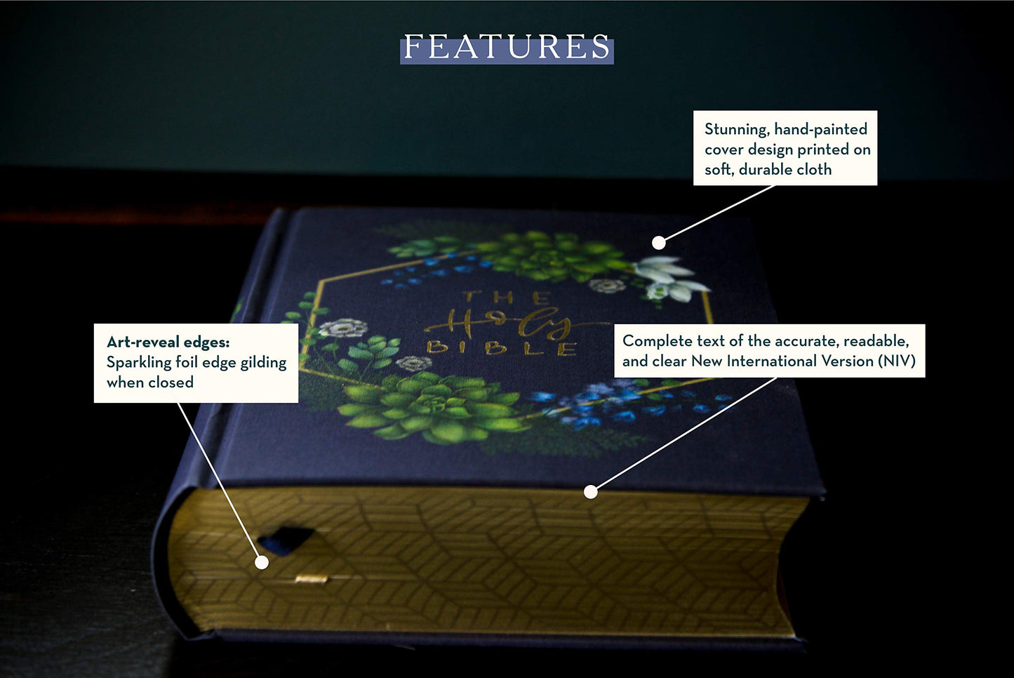 NIV, Artisan Collection Bible, Womens Bible with Journaling
