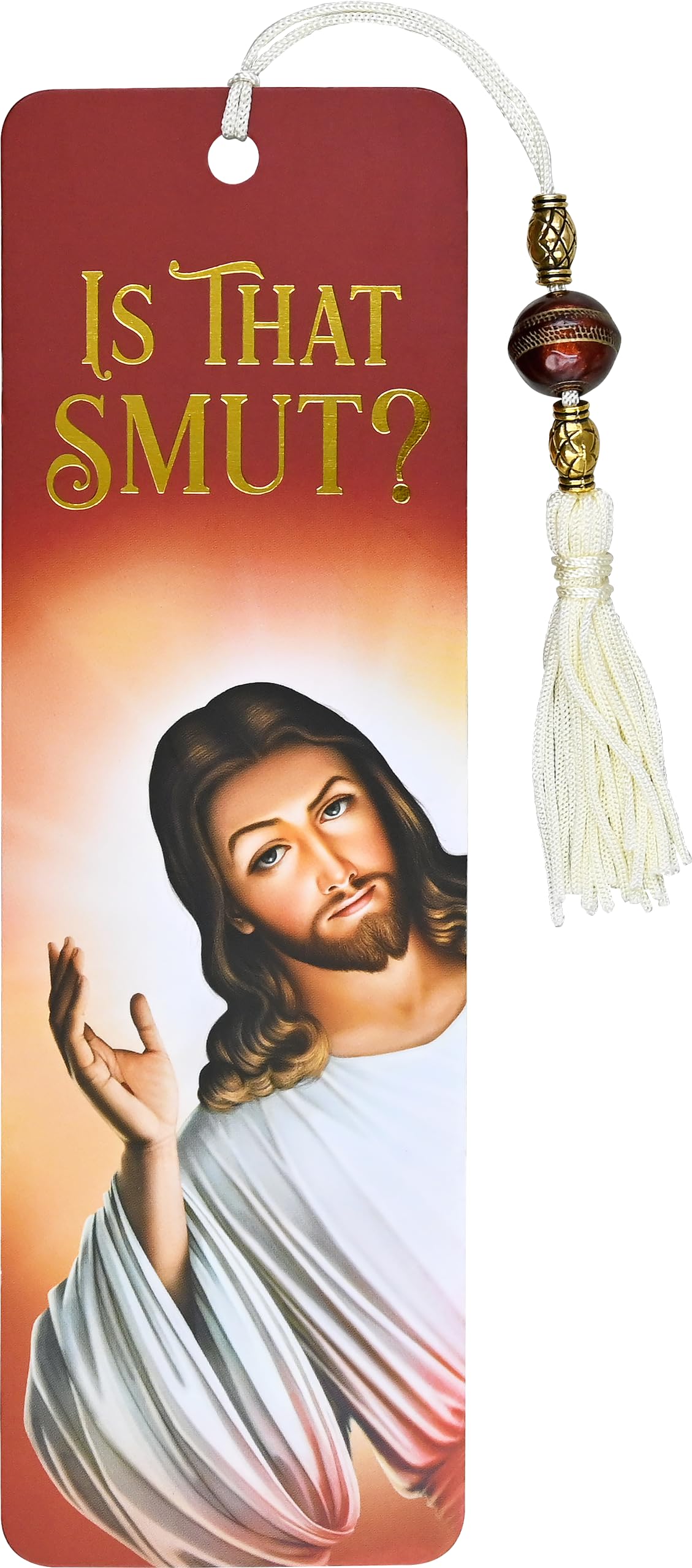 Is That Smut? Beaded Bookmark