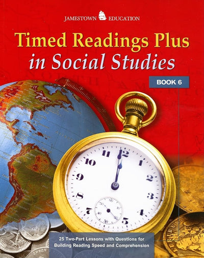 Timed Readings Plus in Social Studies: Book 6
