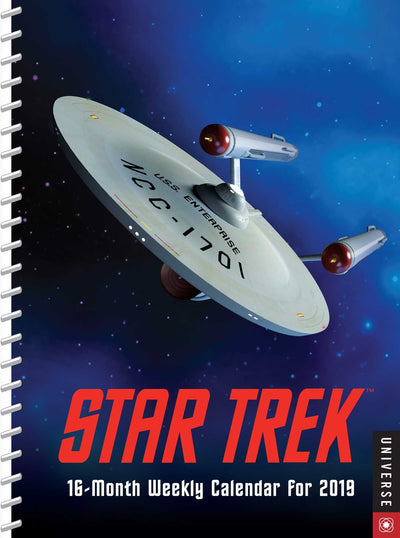 Star Trek 2018-2019 16-Month Engagement Calendar