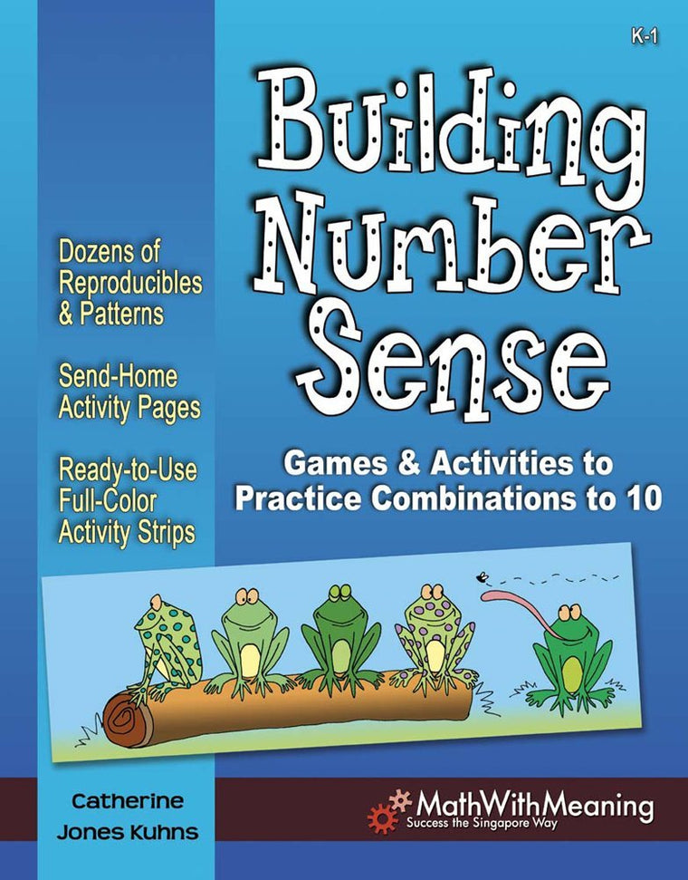 Building Number Sense - Games & Activities to Practice Combinations to 10 (Grades K-1)