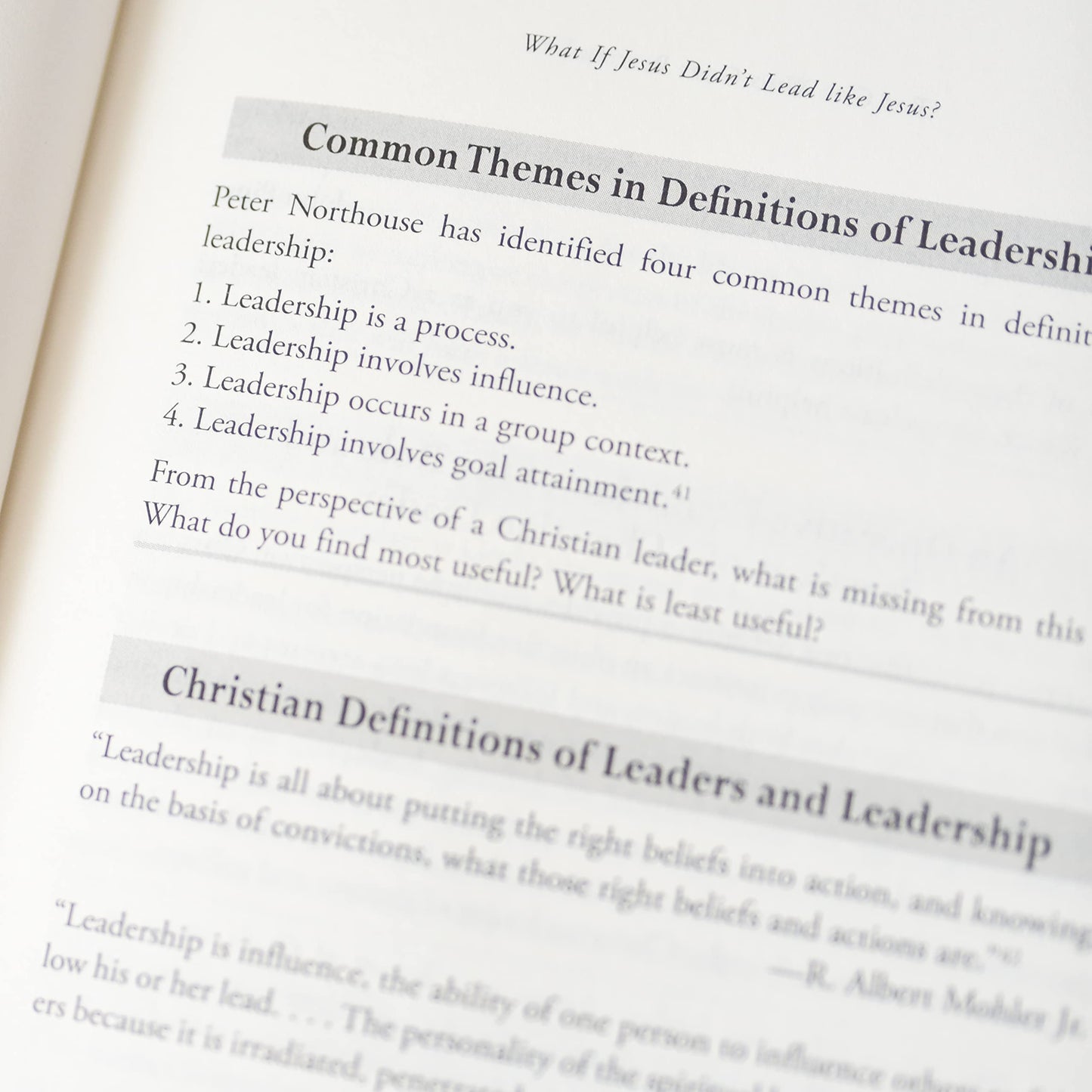 The God Who Goes before You: Pastoral Leadership as Christ-Centered Followership