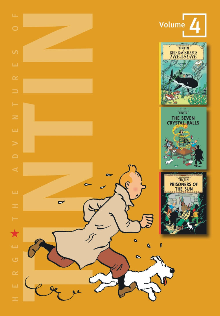 The Adventures of Tintin, Vol. 4: Red Rackham's Treasure / The Seven Crystal Balls / Prisoners of the Sun (3 Volumes in 1)