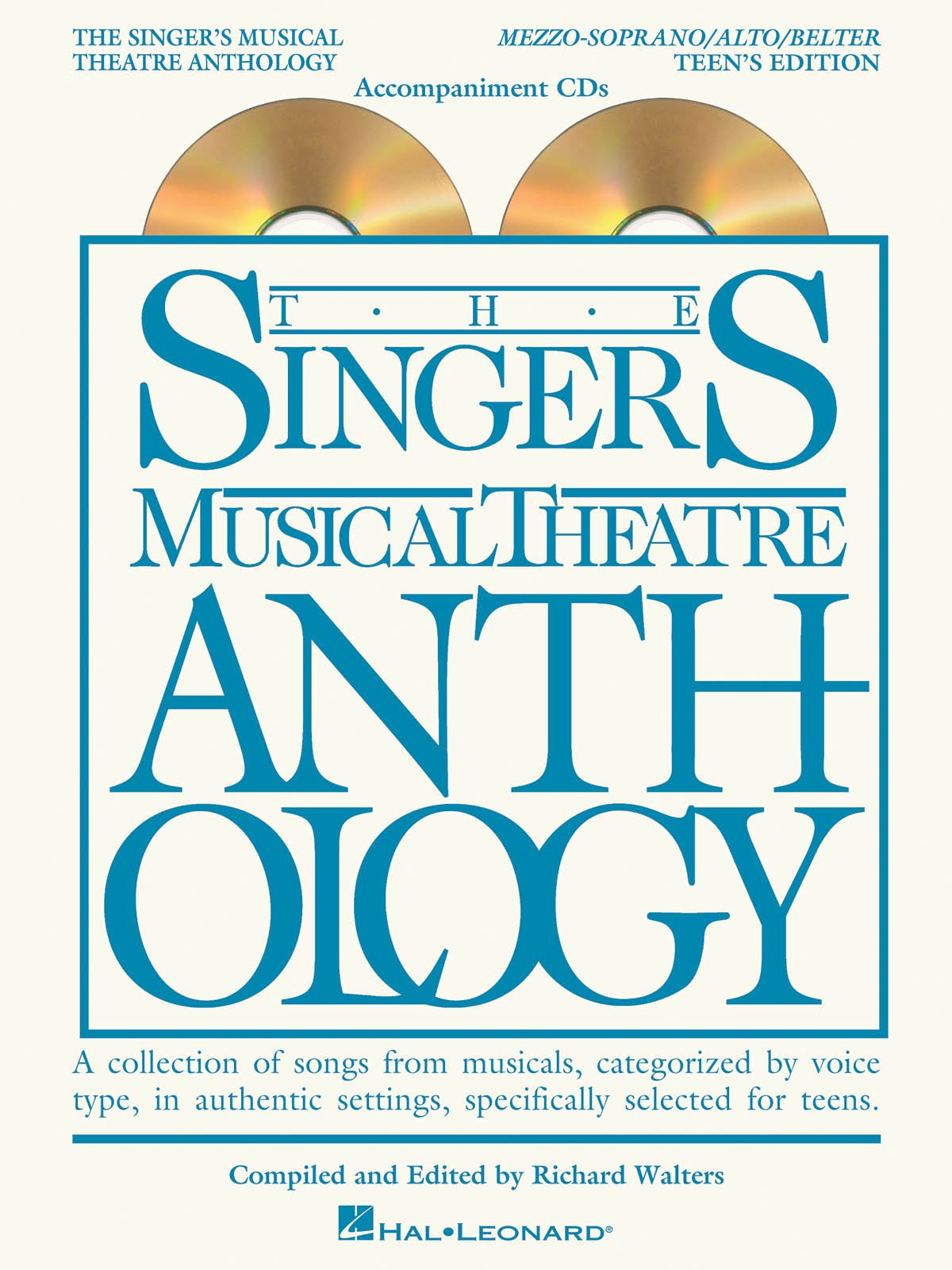 Singer's Musical Theatre Anthology Teen's Edition Mezzo/Alto/Belter CDs Only