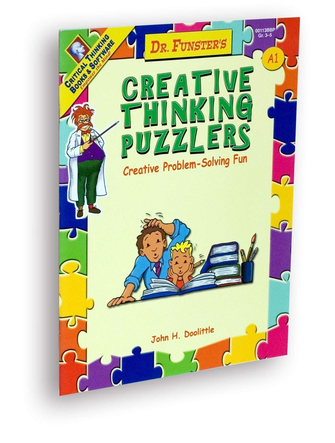 Creative Thinking Puzzlers Gr 3-5
