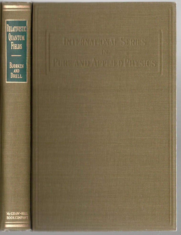 Relativistic Quantum Fields — back cover