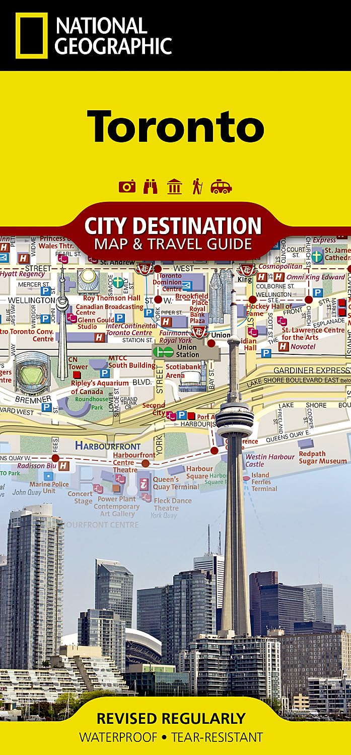 Toronto Map (National Geographic Destination City Map)