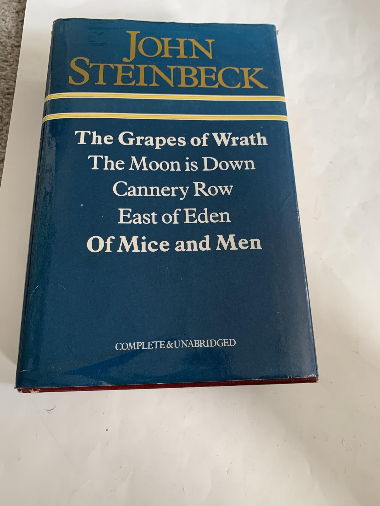 The Grapes of Wrath / The Moon Is Down / Cannery Row / East of Eden / Of Mice and Men