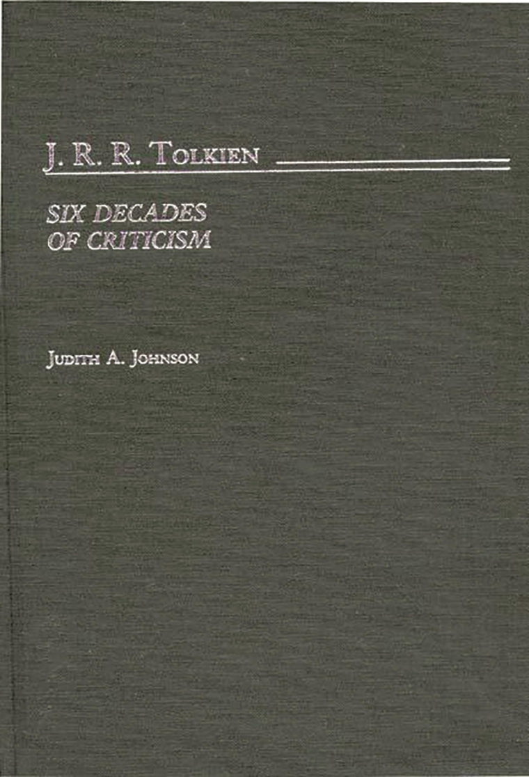 J.R.R. Tolkien: Six Decades of Criticism (Bibliographies and Indexes in World Literature)