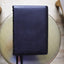NIV, Wide Margin Bible (A Bible that Welcomes Note-Taking), Premium Goatskin Leather, Black, Premier Collection, Red Letter, Art Gilded Edges, Comfort Print