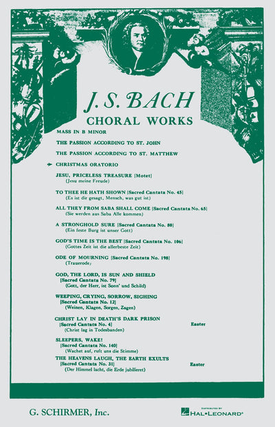 The Christmas Oratorio for Chorus, Soli and Orchestra