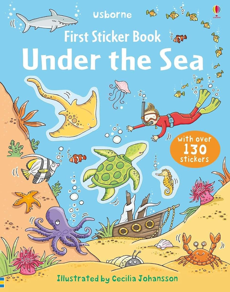 First Sticker Book Under the Sea (First Sticker Books)