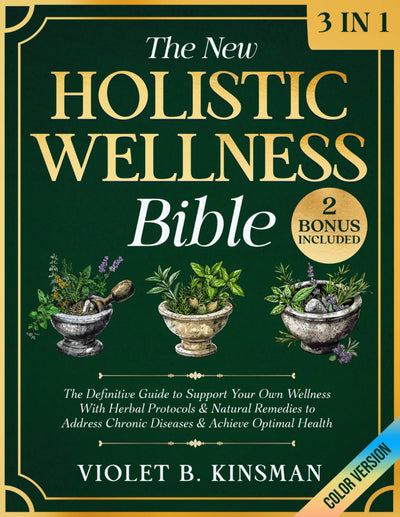 The New Holistic Wellness Bible: [3 in 1] The Definitive Guide to Support Your Own Wellness with Herbal Protocols & Natural Remedies to Address Chronic Diseases & Achieve Optimal Health