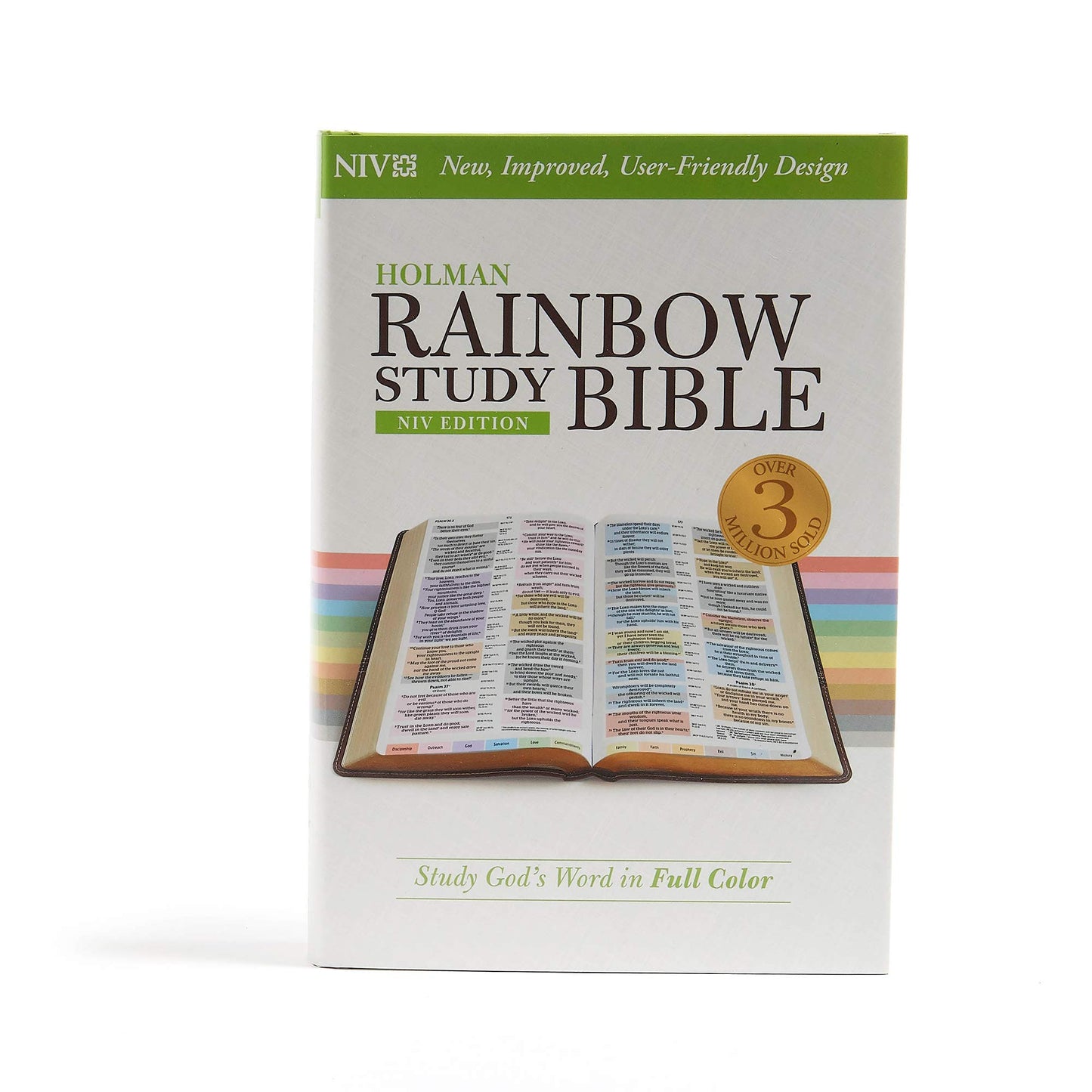 NIV Rainbow Study Bible, Jacketed Hardcover by Holman Bible