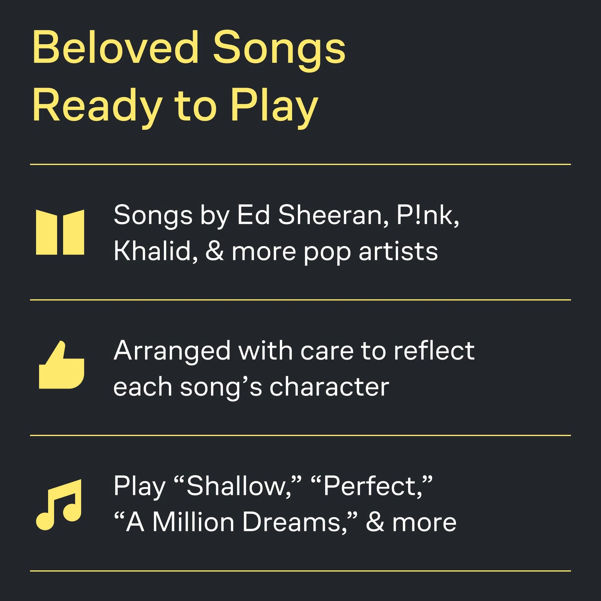 Top Hits for Piano Solo: 20 Great Songs