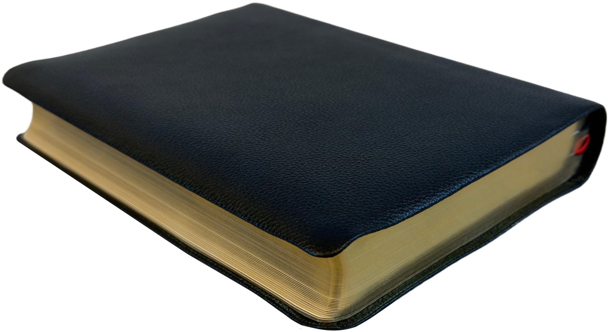 NASB Wide Margin Reference Bible, Black, Genuine Cowhide Leather, 2020 text