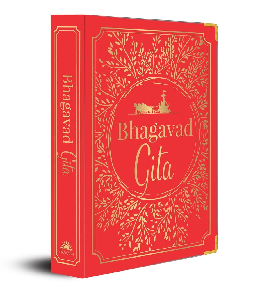 Bhagavad Gita [Deluxe Hardbound Edition] Sacred Text for Self-Realization and Spiritual Enlightenment / Discover Ancient Wisdom / Timeless Religious