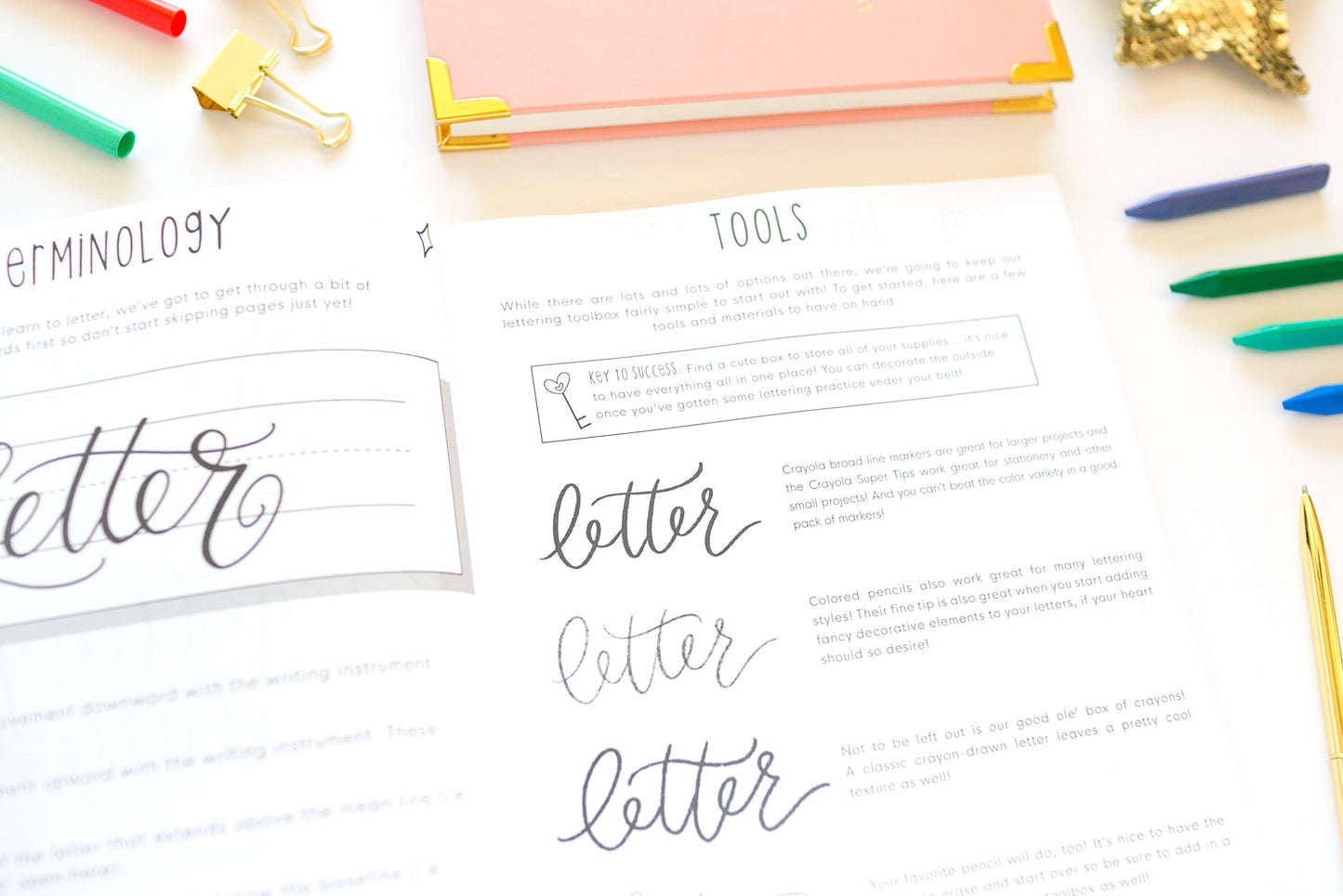 Hand Lettering and Modern Calligraphy for Kids: A Fun Step by Step Guide and Practice Workbook for Beginners and Children Ages 8 and up