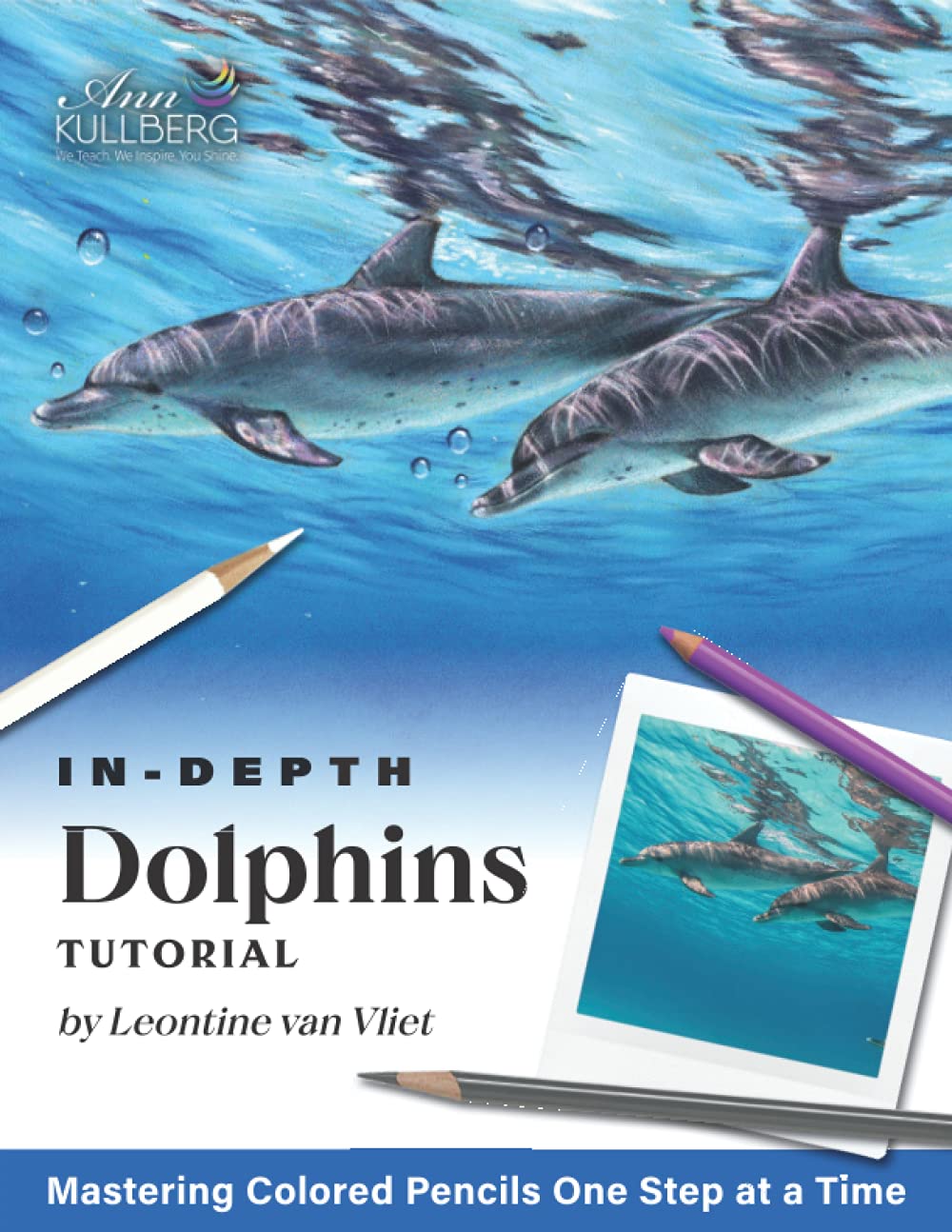 Dolphins (In-Depth Colored Pencil Tutorials)