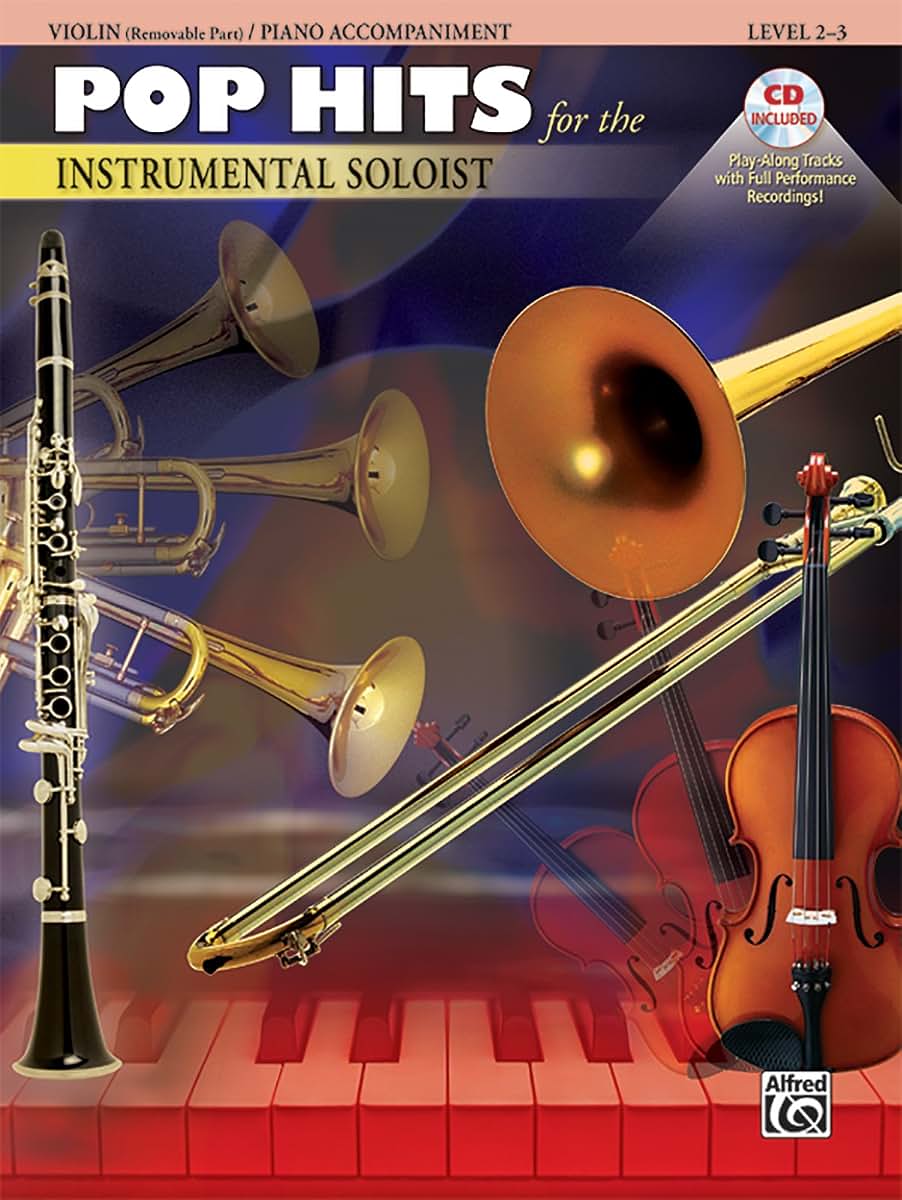 Pop Hits for the Instrumental Soloist for Strings: Violin, Book & CD
