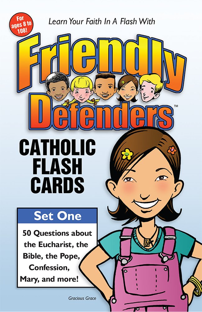 Friendly Defenders: Catholic Flash Cards by Matthew Pinto