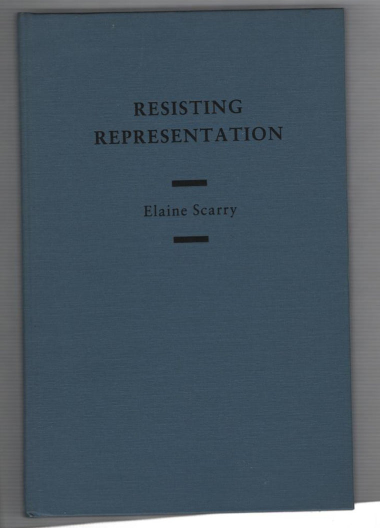 Resisting Representation