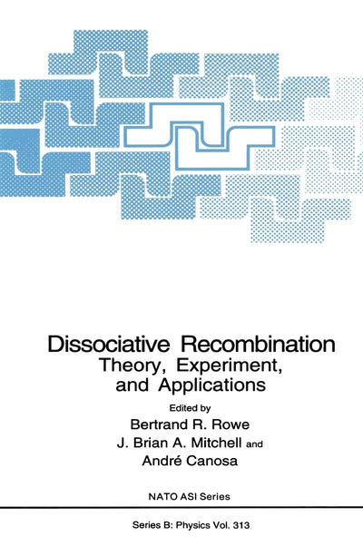 Dissociative Recombination: Theory, Experimemt and Applications (NATO Science Series B: Physics)