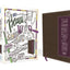 NIV, Beautiful Word Coloring Bible and 8-Pencil Gift Set, Leathersoft, Brown/Purple: Hundreds of Verses to Color