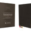 NKJV, Thompson Chain-Reference Bible, Premium Goatskin Leather, Black, Premier Collection, Black Letter, Art Gilded Edges, Comfort Print