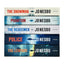 Harry Hole Series (6-10) Collection 5 Books Set By Jo Nesbo (The Redeemer, The Snowman, The Leopard, Phantom & Police)