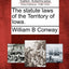 The statute laws of the Territory of Iowa.