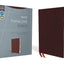 NIV, Thinline Bible, Bonded Leather, Burgundy, Red Letter, Thumb Indexed, Comfort Print