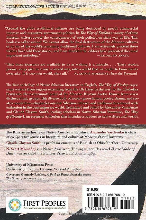 The Way of Kinship: An Anthology of Native Siberian Literature (First Peoples: New Directions in Indigenous Studies)