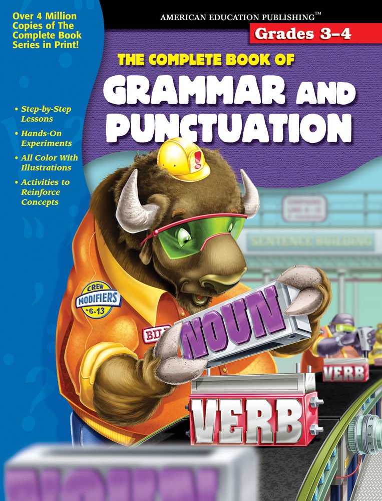 Complete Book of Grammar and Punctuation, Grades 3 - 4
