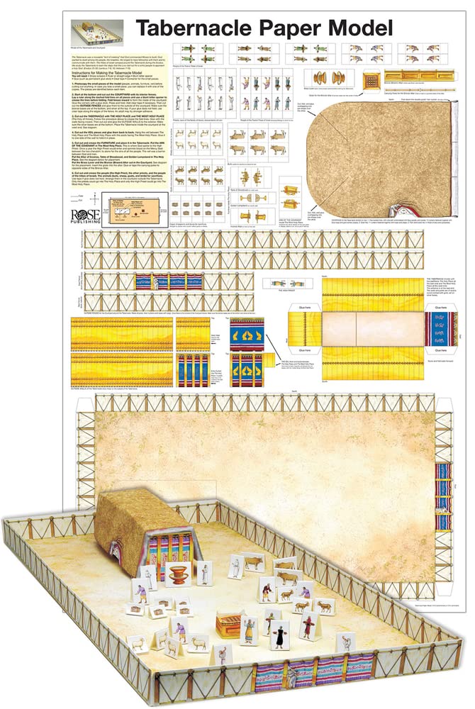 Tabernacle Paper Model (Charts)