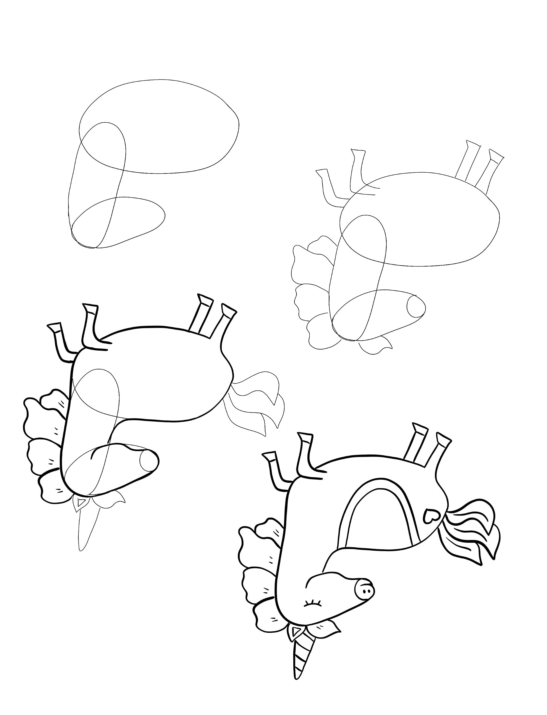 How To Draw Upside Down For Kids: Using the Technique of Drawing on The Right Side of the Brain (Upside Down Art)