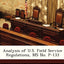 Analysis of U.S. Field Service Regulations, MS No. P-133