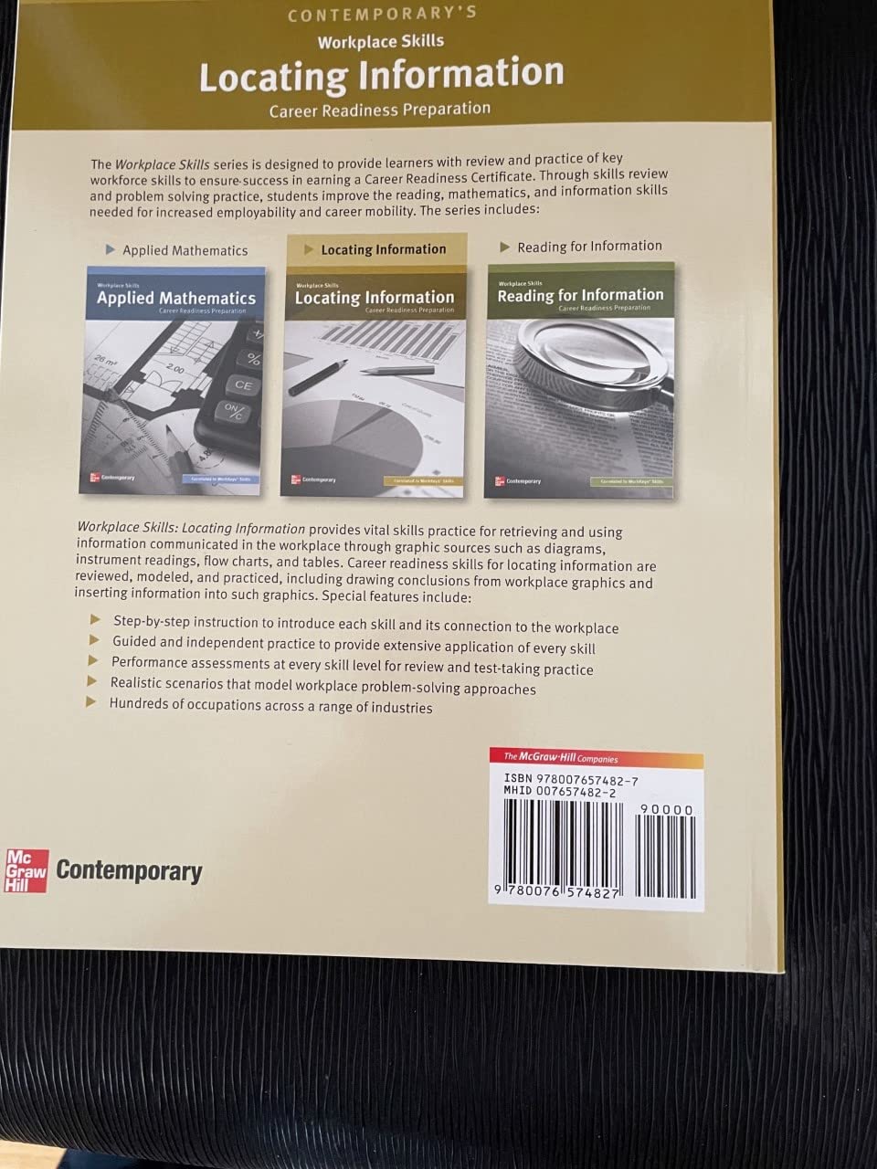 Workplace Skills: Locating Information, Student Workbook (WORKFORCE)