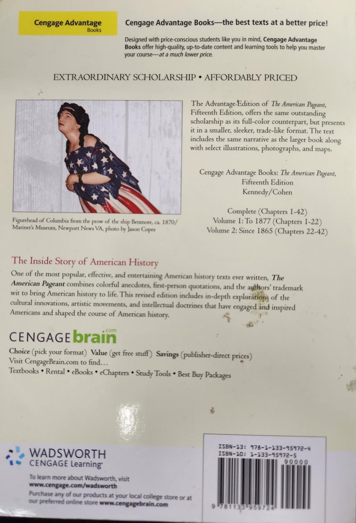 Cengage Advantage Books: The American Pageant