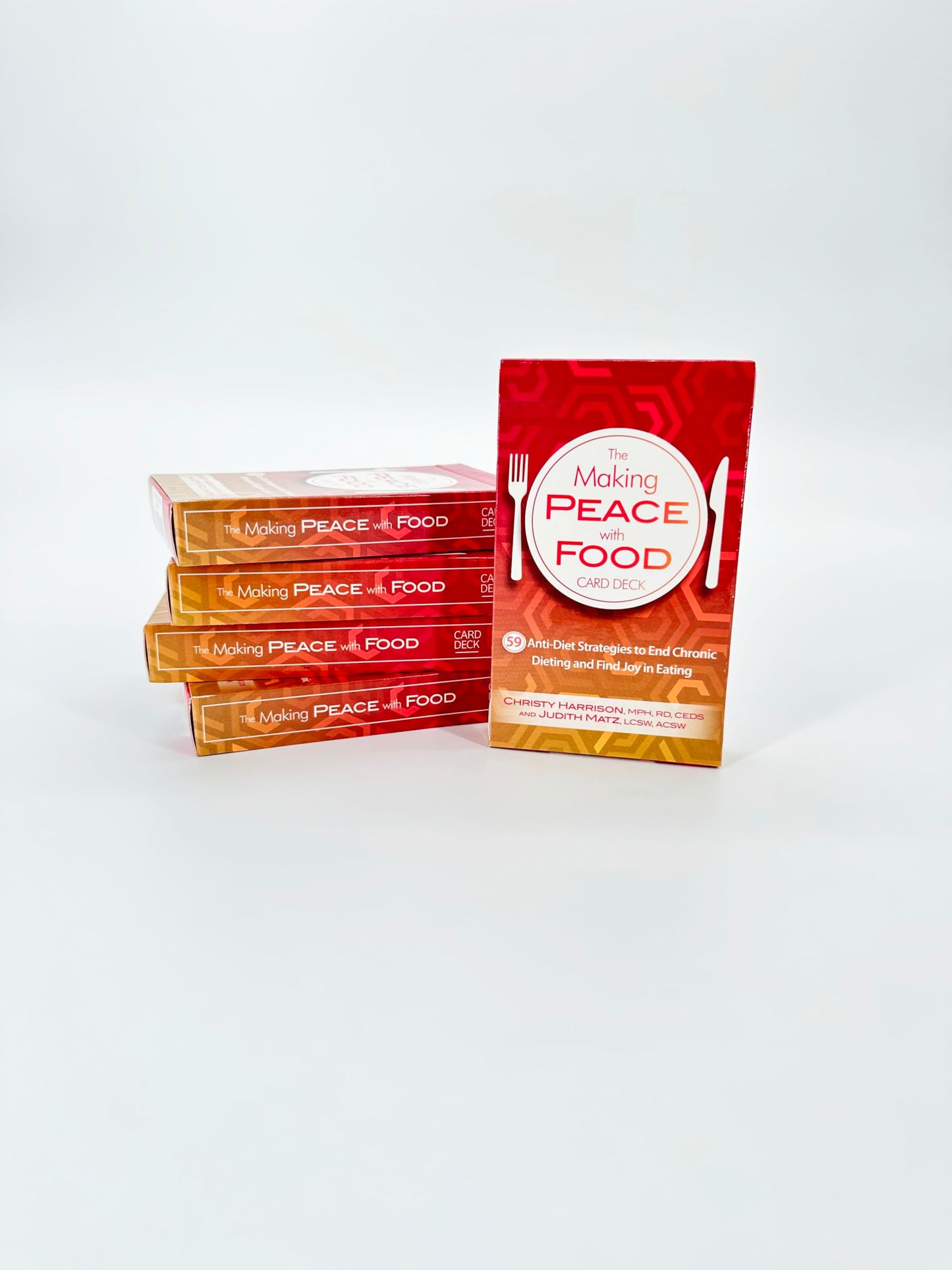 The Making Peace with Food Card Deck: 59 Anti-Diet Strategies to End Chronic Dieting and Find Joy in Eating