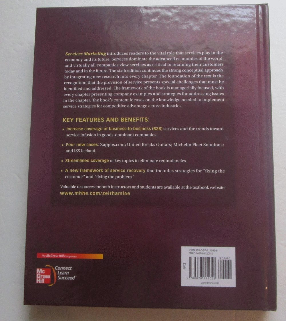 Services Marketing (6th Edition)