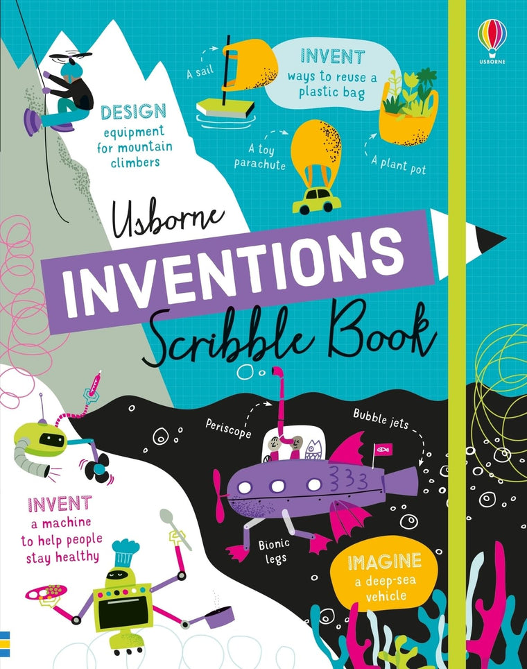 Inventions Scribble Book (STEAM Scribble Books)