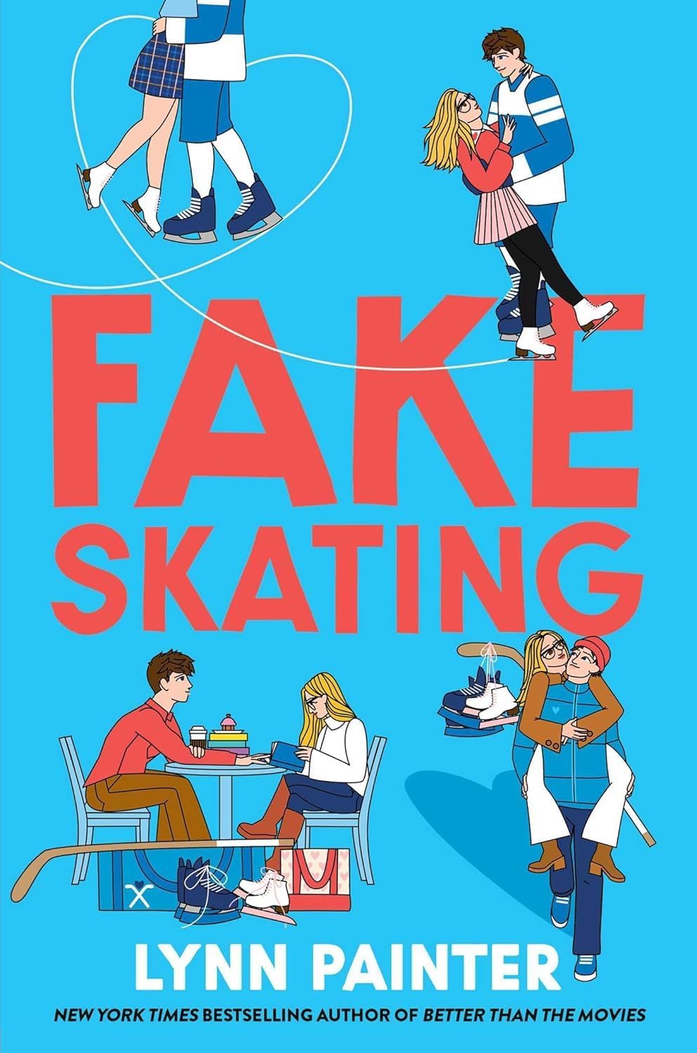 Lynn Painter Rom-Coms 5 Books Collection Set (Better Than the Movies, The Do-Over, Betting on You, Nothing Like the Movies, Fake Skating)