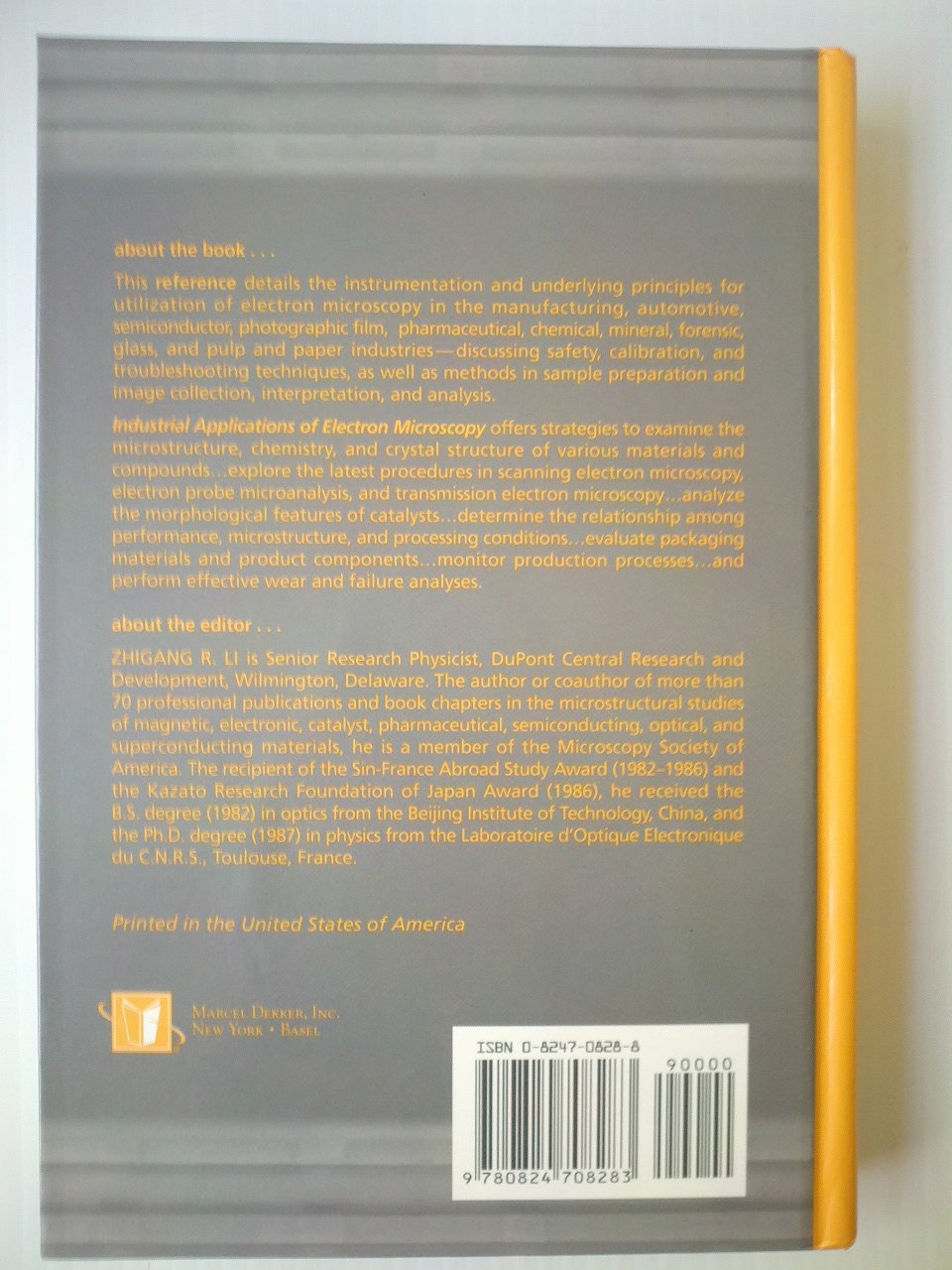Industrial Applications Of Electron Microscopy (Encyclopaedia of Library and Information Sciences)