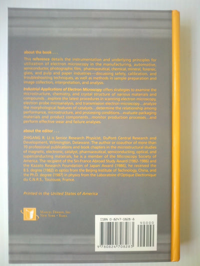 Industrial Applications Of Electron Microscopy (Encyclopaedia of Library and Information Sciences)