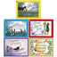 Lynley Dodd Slinky Malinki Hairy Maclary and Friends Series 5 Books Collection Set(Slinky Malinki, Slinky Malinki Catflaps, Open the Door, Slinky Malinki's Christmas Crackers, Early Bird)
